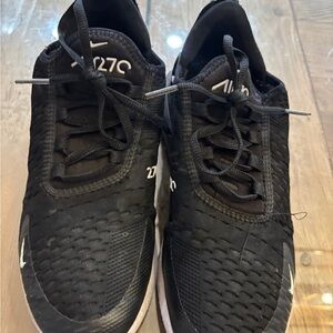 Nike Black and White Athletic Shoes